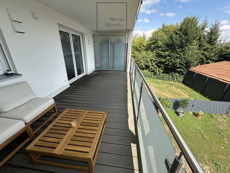 2-Zimmer WHG mit großem Balkon